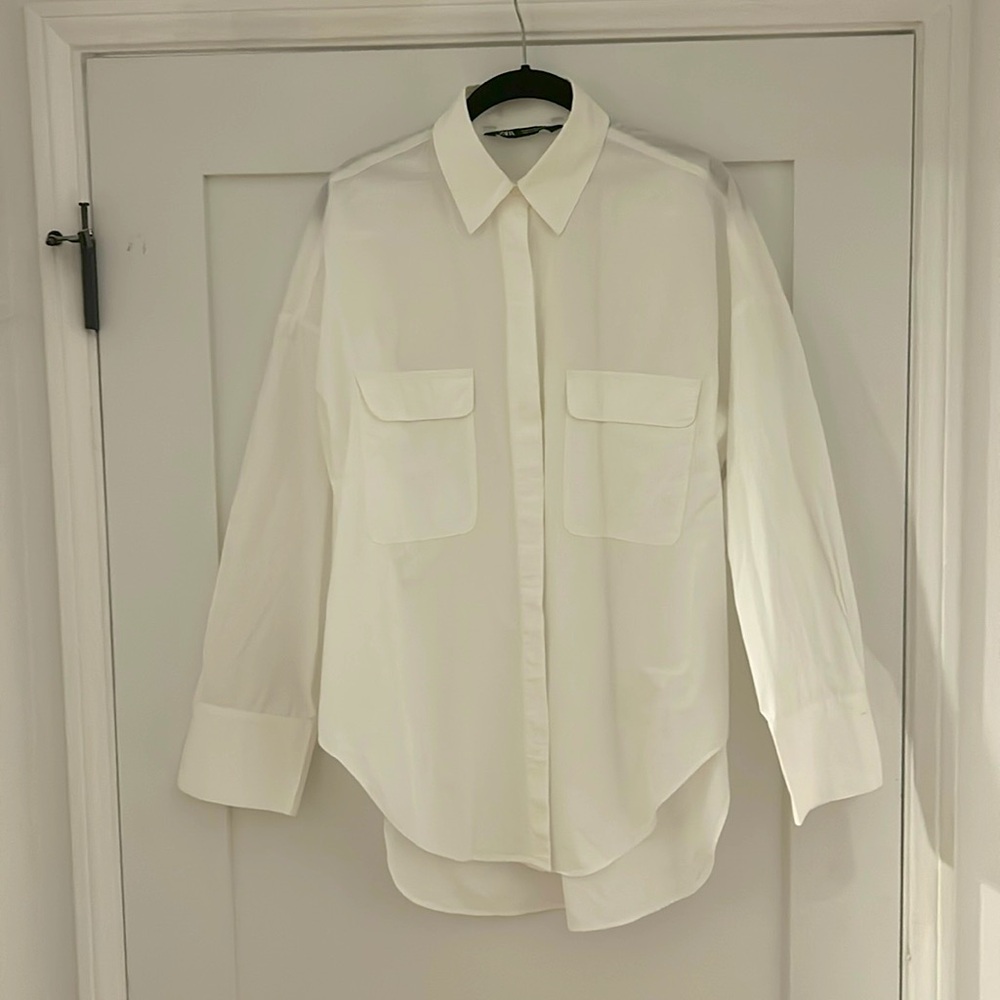 100% cotton oversized blouse - excellent condition